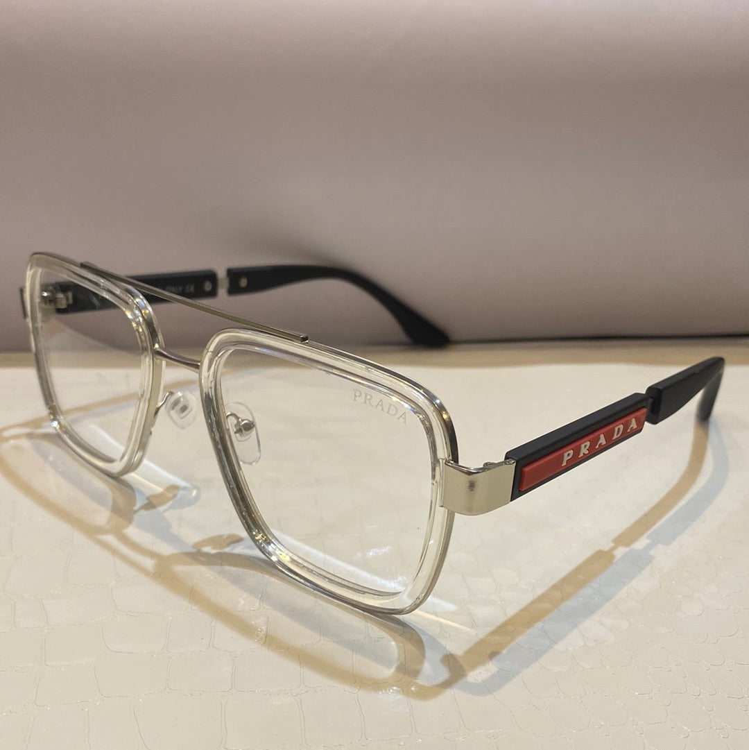ARP Transperent Frame Trancy Shade Unisex Sunglasses 88079 52 16-142