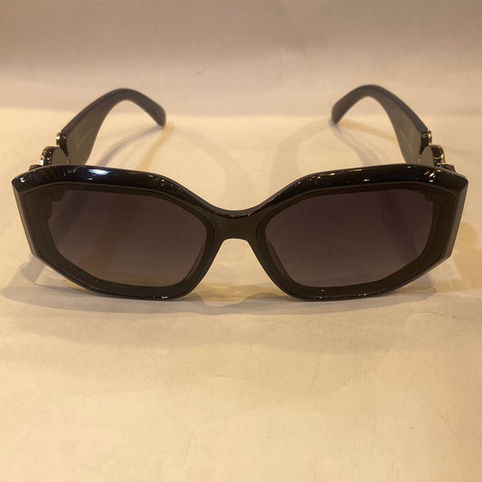 REV Black Frame Black Shade Sunglass W9069 61 12-143