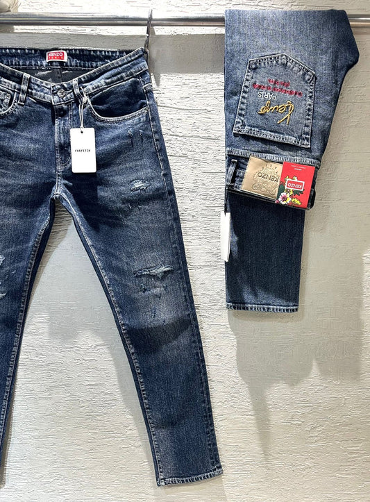 NEK Blue Colour With Regular Fit Premium Quality Jeans 54008