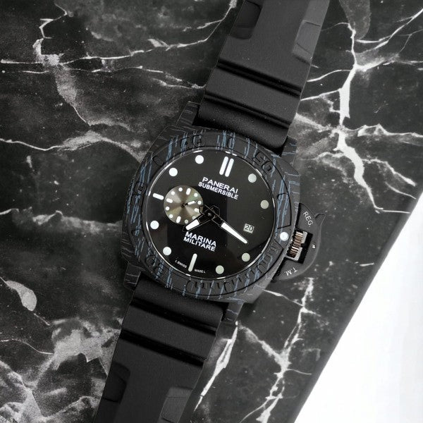 NAP Black Strap Black Dial Black Ring 987692