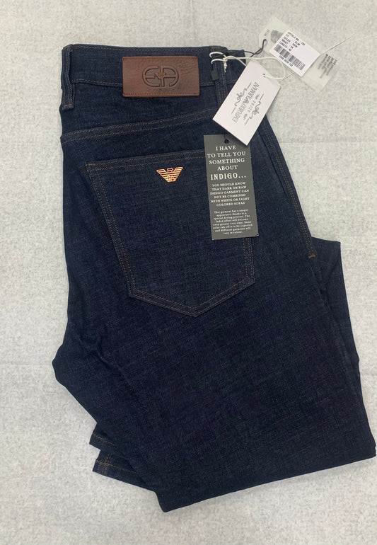 MRA DARK BLUE COLOUR WITH MRA LOGO IN BACK POCKET PREMIUM QUALITY JEANS 133