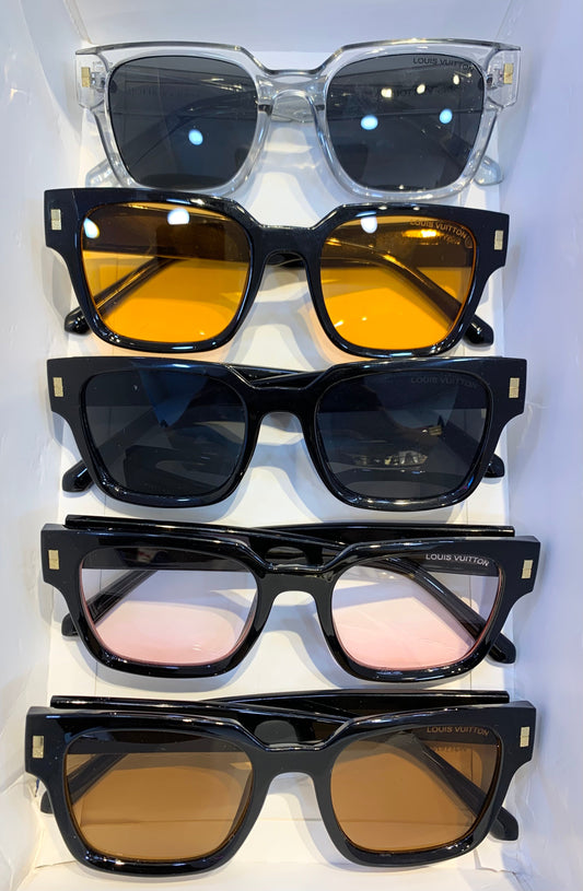 UOL VL Trancy Black Frame Multi Shade Sunglass