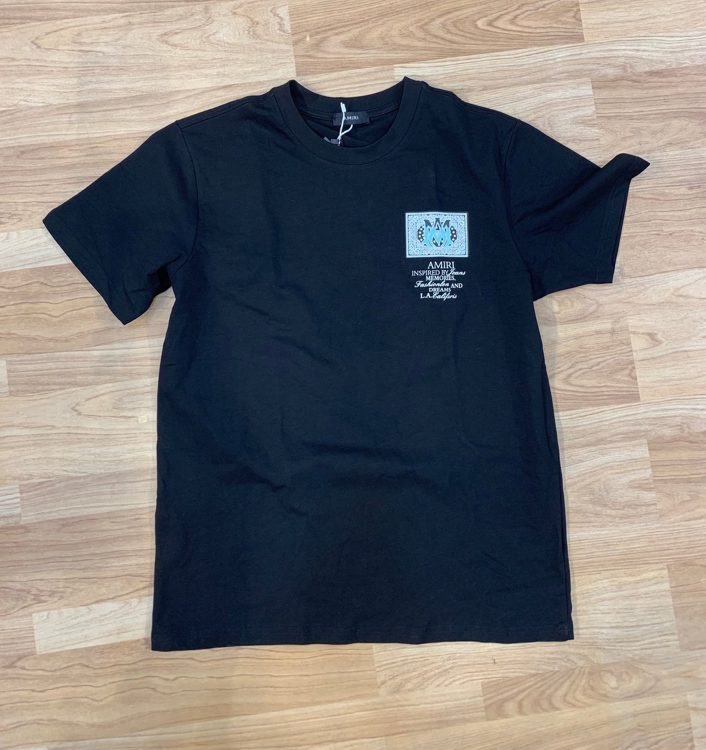 IMA Black Colour Back Print Premium Quality Half Sleeve Tshirt 636101