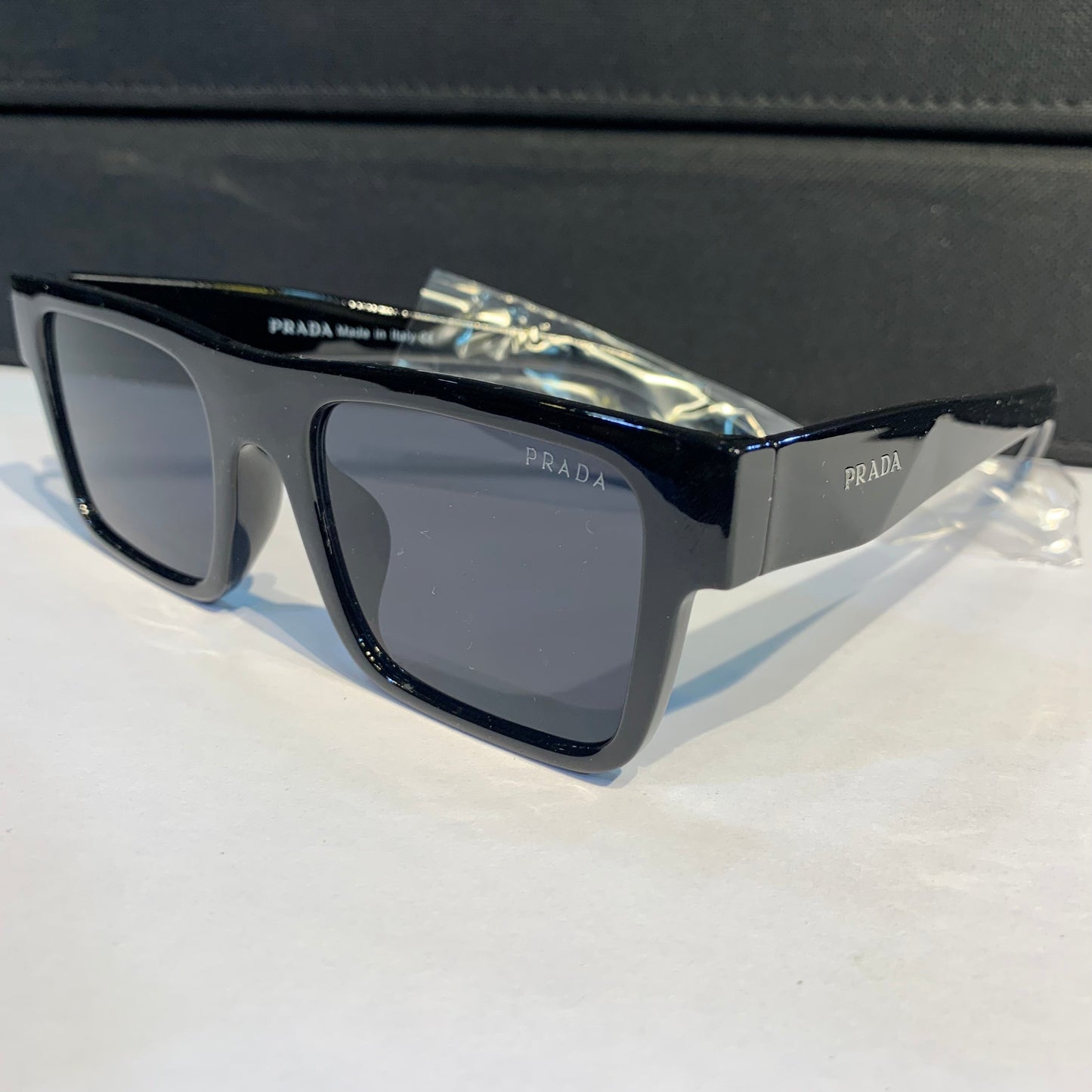 Arp Black Frame Black Shade Unisex Sunglass PR19WS 52 21 142