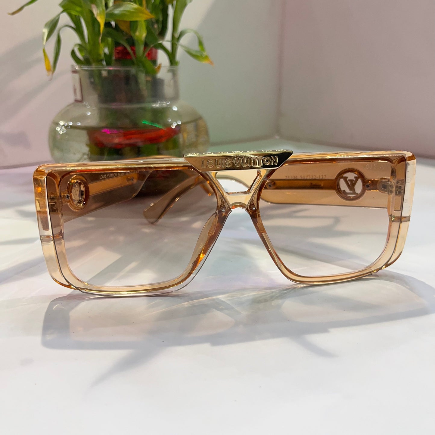Uol Orange Frame Orange Shade Heavy Quality Sunglass 211045422137