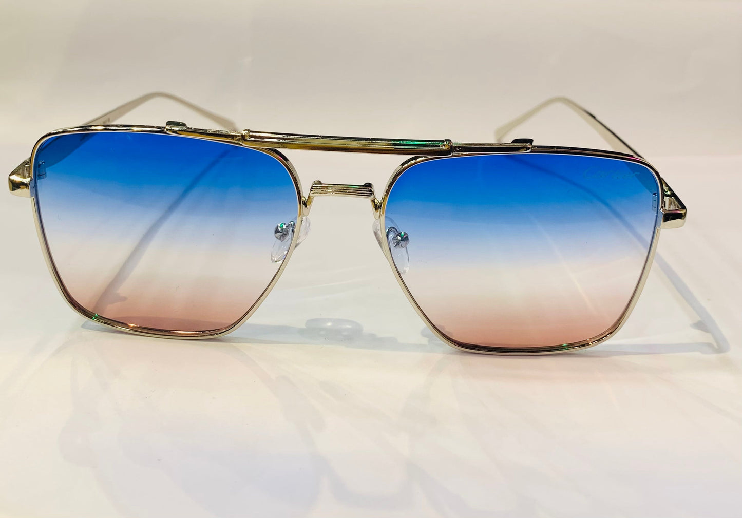 RAC Sliver Frame Blue Shade Premium Quality Sunglasses SUN022