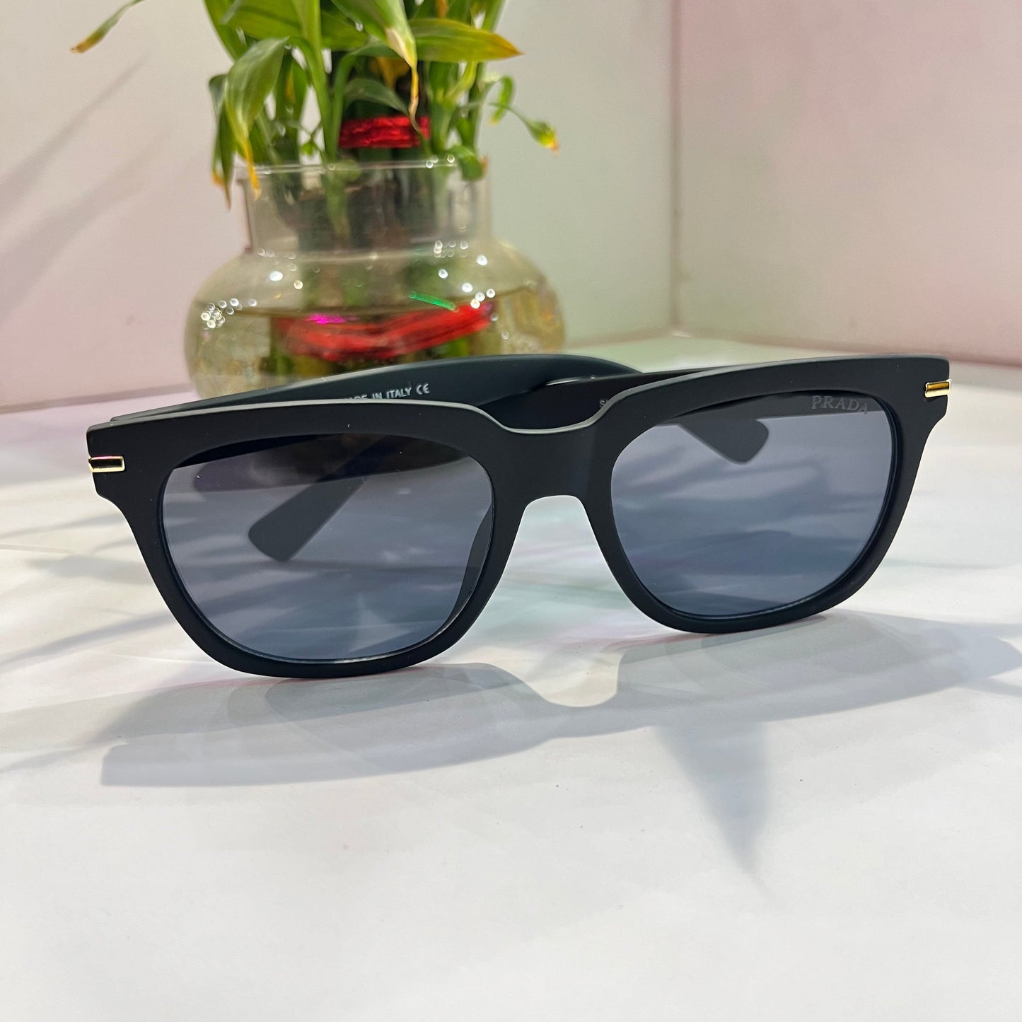 Arp Matte Black Frame Black Shade Heavy Quality Sunglass SPR04YS5420084201453N ￼ ￼ ￼