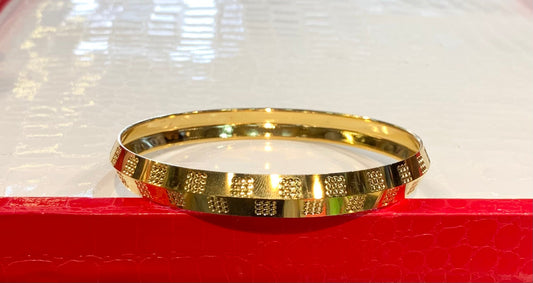 Designer Gold Premium Quality Unisex kada 820004