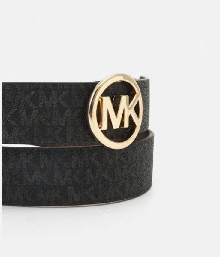CIM Golden Buckle KM Print Men Belt 201110