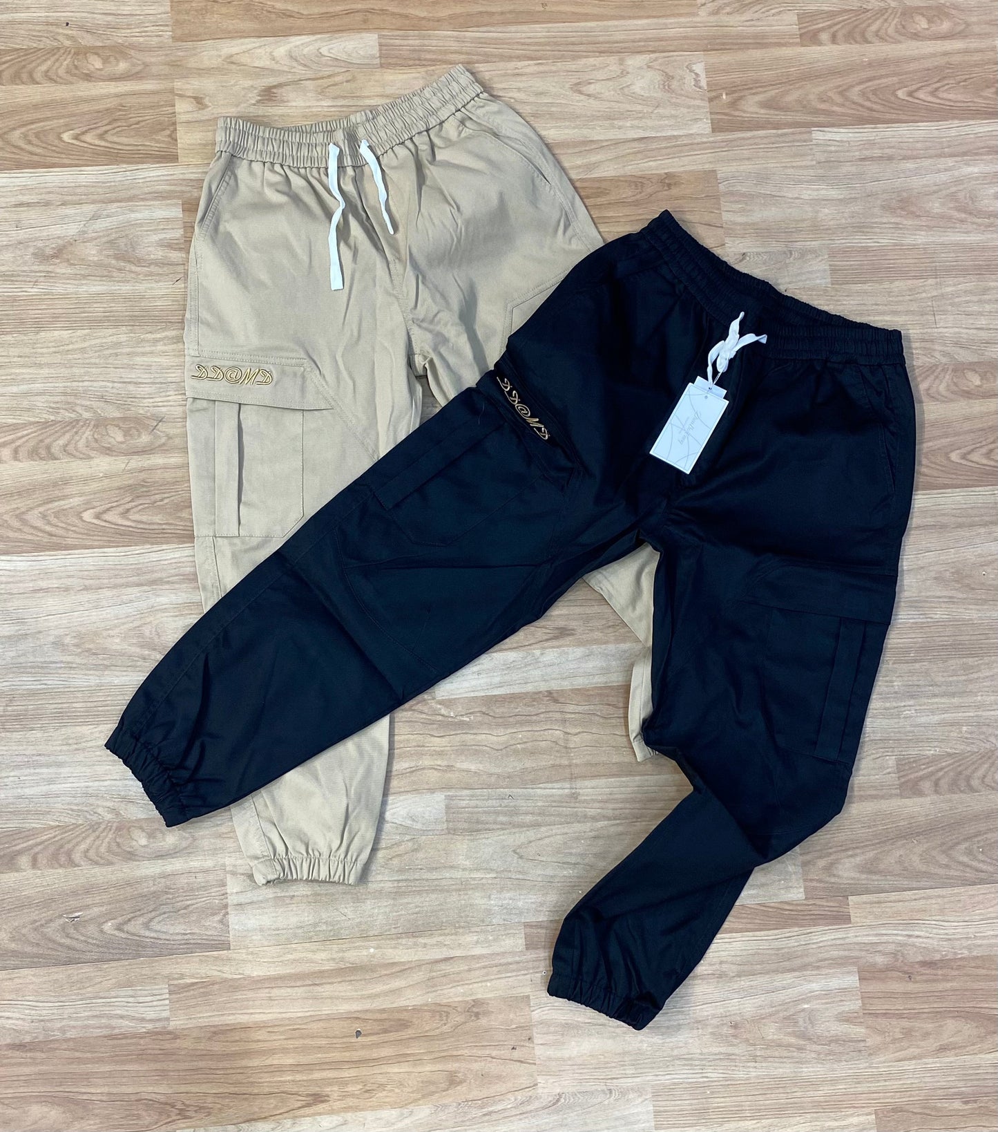 DDAMD Black Colour With Four Pocket Premium Quality Korean Jogger 8877