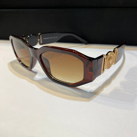 Ver Brown Frame Brown Shade Unisex Sunglass VE4361 53 17 141