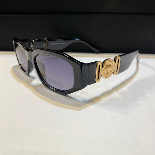 REV Black Frame Black Shade Unisex Sunglass VE4361 52 17 142