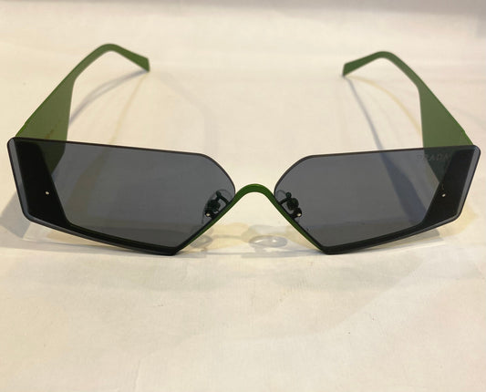 ARP Green Frame Black Shade Sunglass