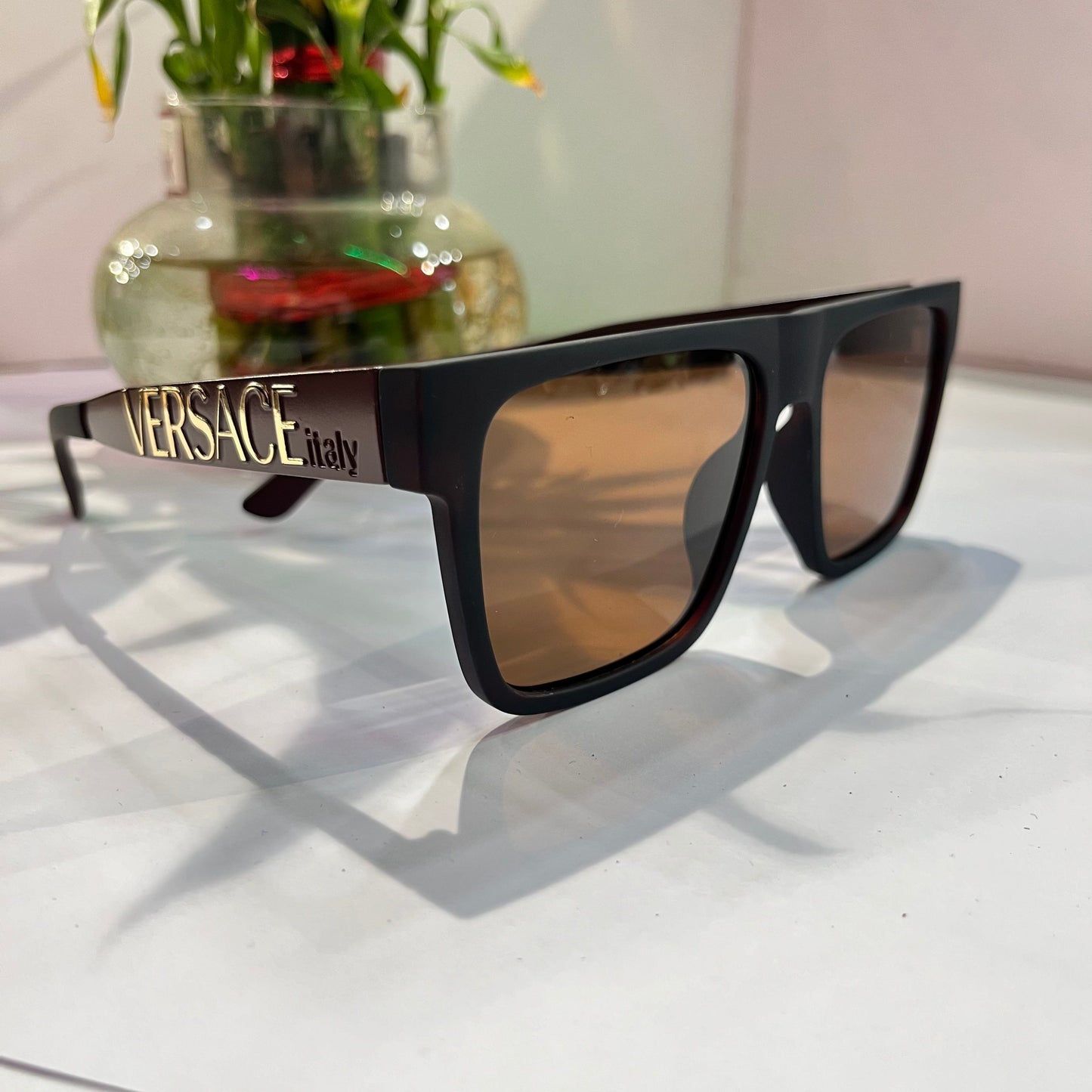 Rev Matte Brown Frame Brown Shade Heavy Quality Sunglass 11015718144￼