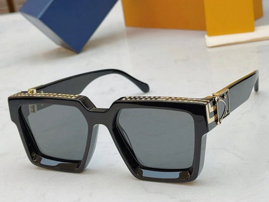 UOL VL Black Frame Black Shade Sunglass 86229A 60 17-141