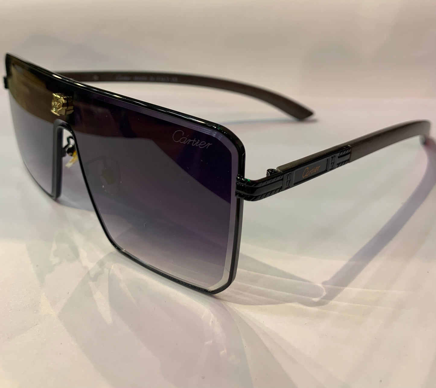 RAC Black Frame Black Shade Premium Quality Sunglasses 23056 59 13-140