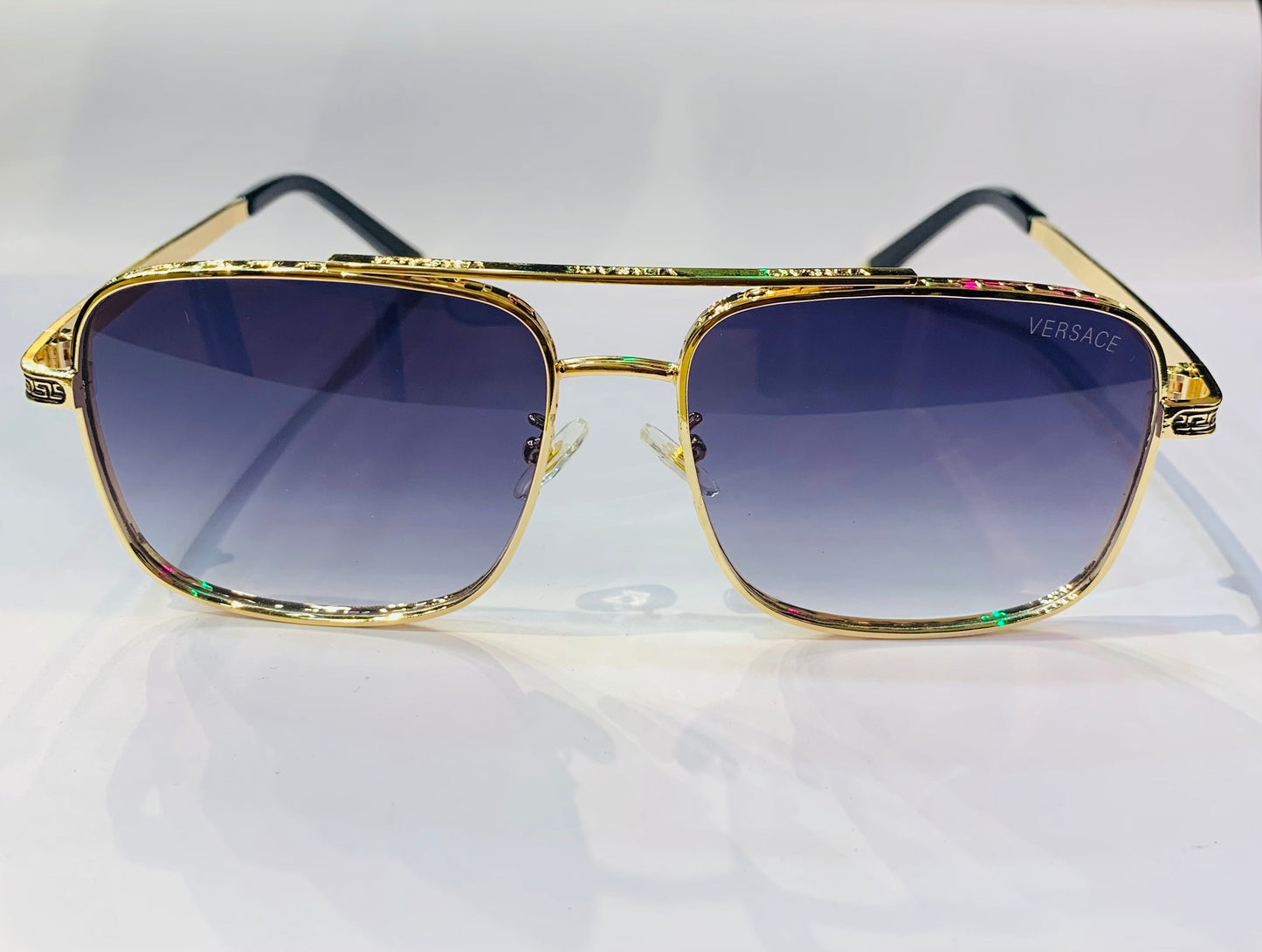 REV Gold Frame Black Shade sunglass TJ72331 58 15-143