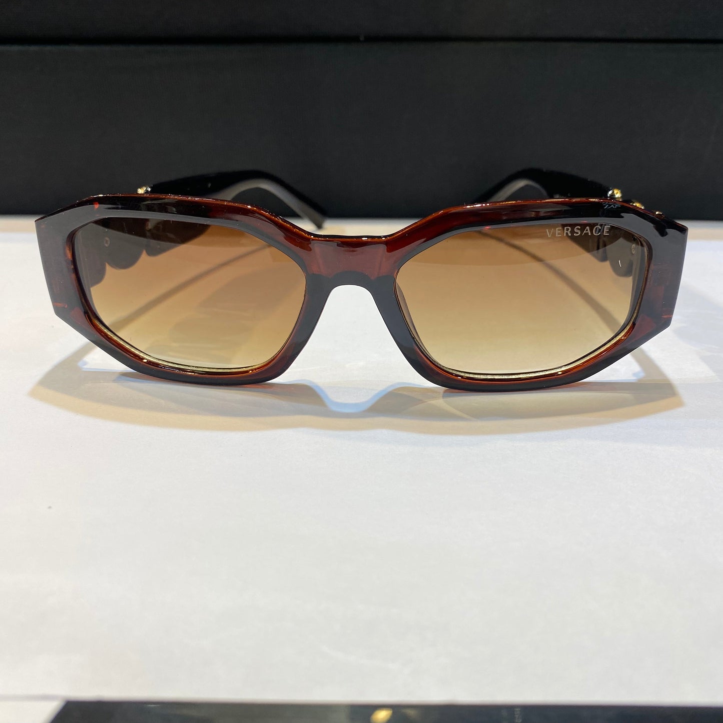 Ver Brown Frame Brown Shade Unisex Sunglass VE4361 53 17 141