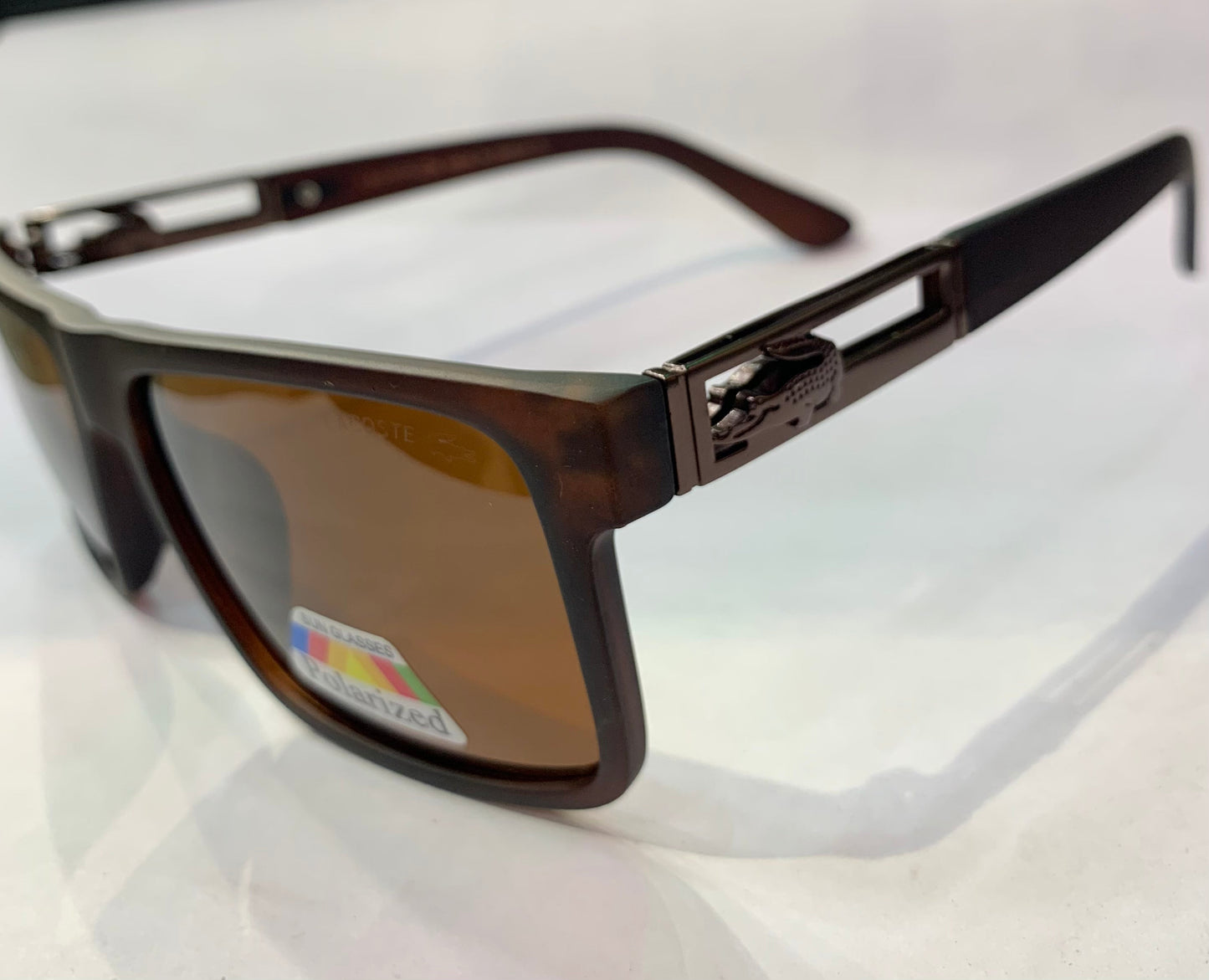 CAL Dark Brown Frame Brown Shade Premium Quality Sunglasses 887 54 18-144