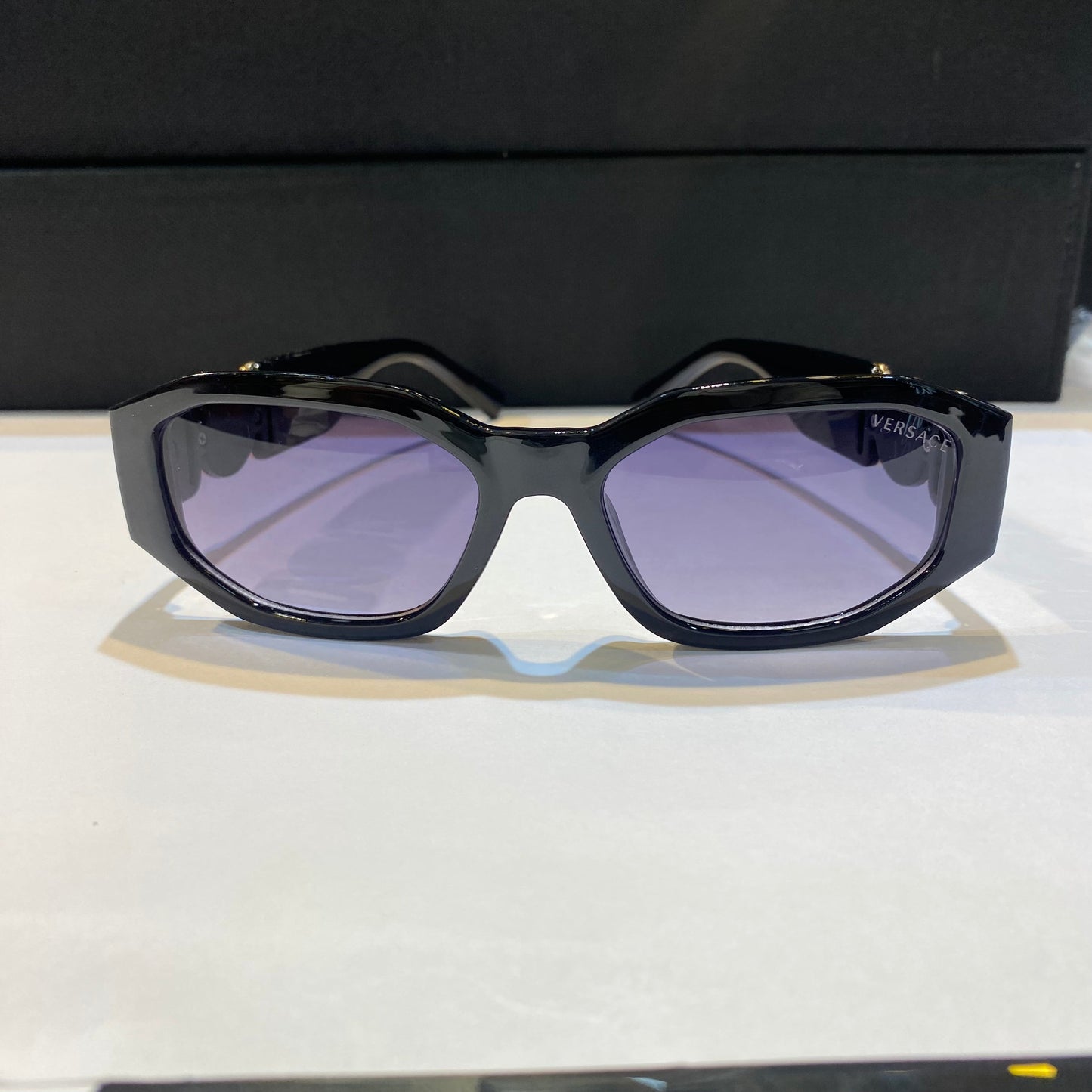 REV Black Frame Black Shade Unisex Sunglass VE4361 52 17 142