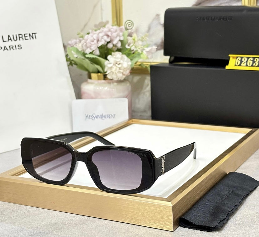 IAS Black Frame Black Shade Sunglass 8410 50 21-140