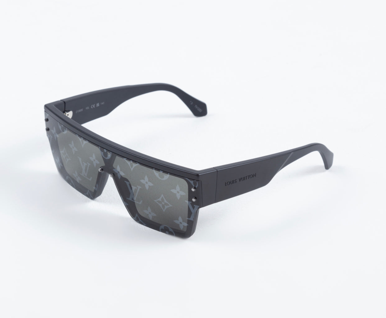 UOL VL Matte Black Frame VL Print Black Shade Sunglass SUN039