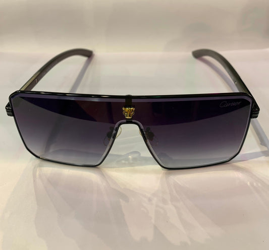 RAC Black Frame Black Shade Premium Quality Sunglasses 23056 59 13-140