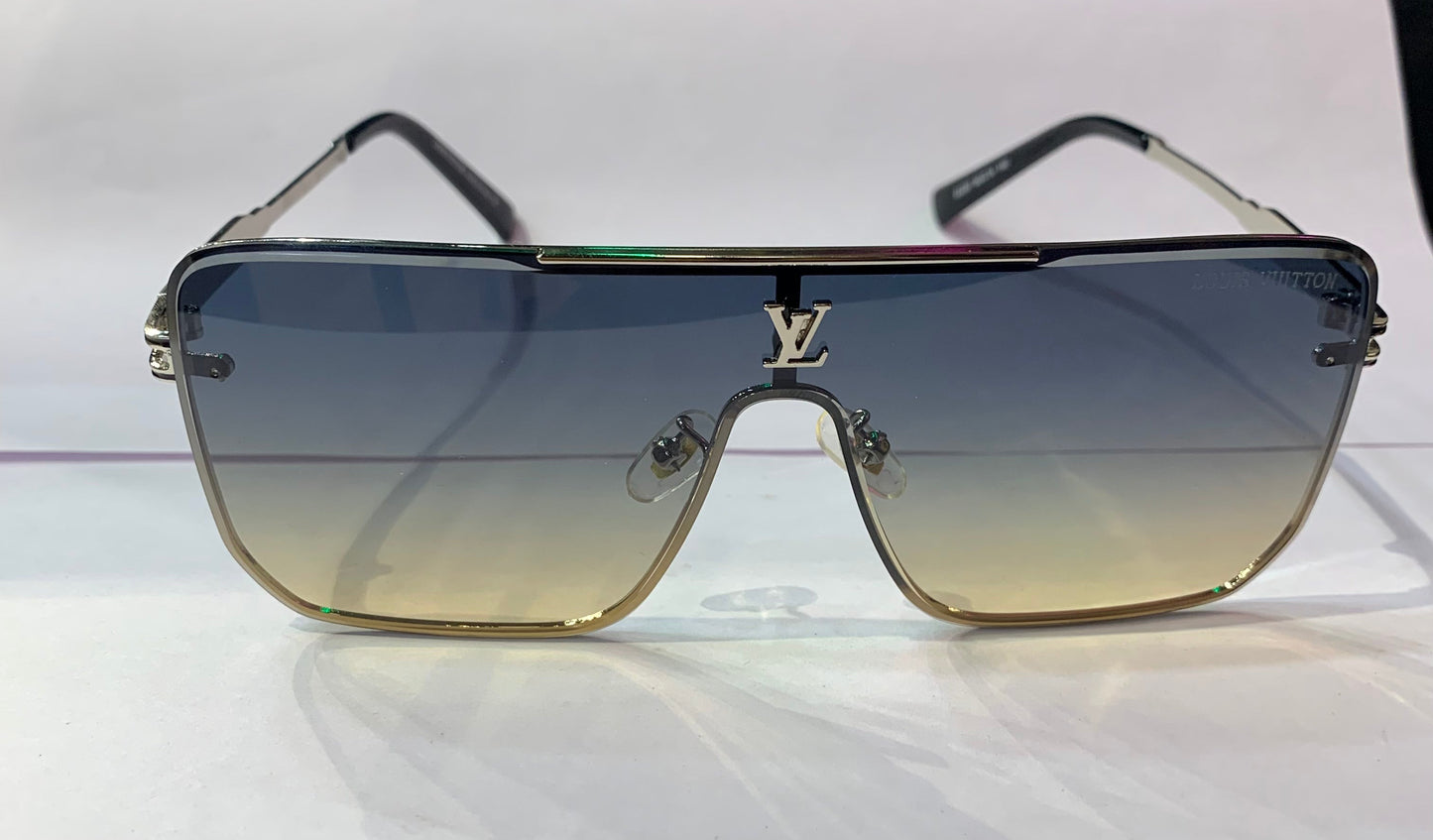 UOL LOU Silver Frame Multi Shade Unisex Sunglass 22297 60 14 140
