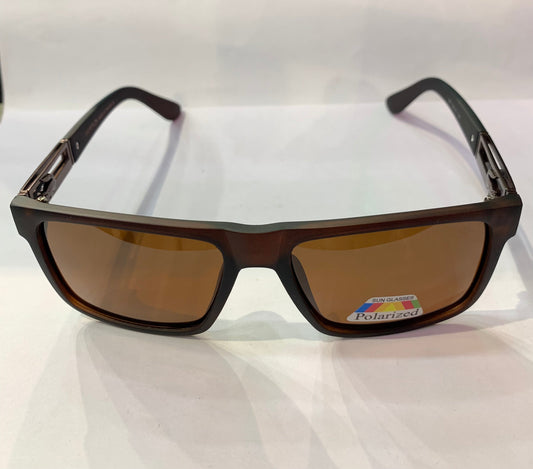 CAL Dark Brown Frame Brown Shade Premium Quality Sunglasses 887 54 18-144