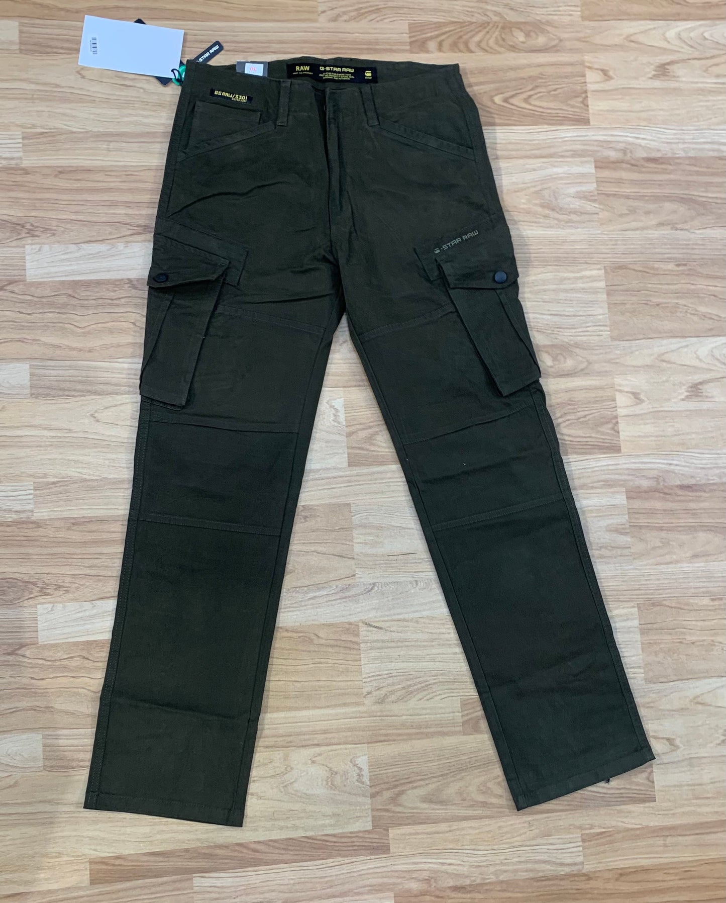 TSG Olive Green Colour With Four Pocket Premium Quality Cargo Pants 71428