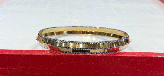 Designer Gold Silver Premium Quality Unisex kada 820005