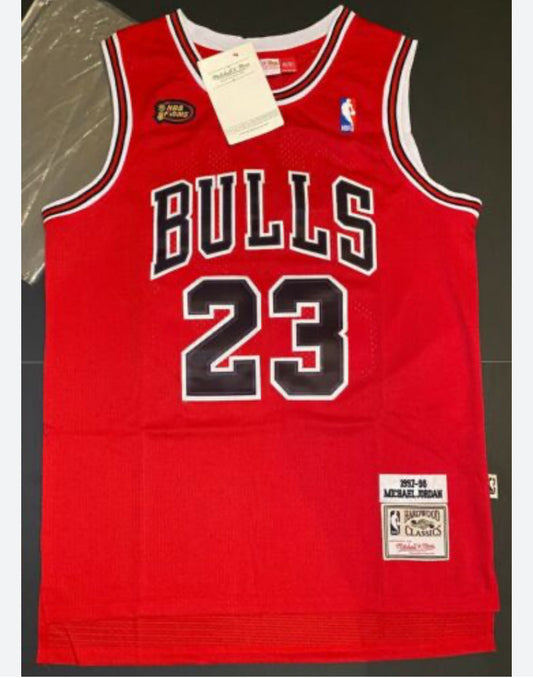 BULLS 23 Red Colour Premium Quality Basket Ball Jersey 85001