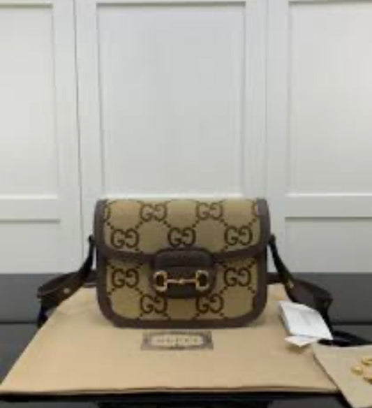 Cug guc Dark Brown Colour Side Sling Bag 658574