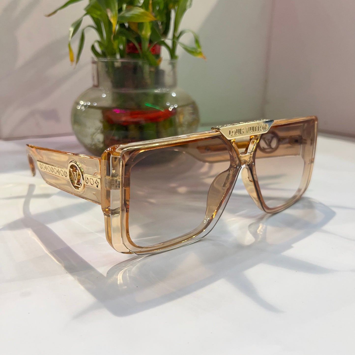 Uol Orange Frame Orange Shade Heavy Quality Sunglass 211045422137