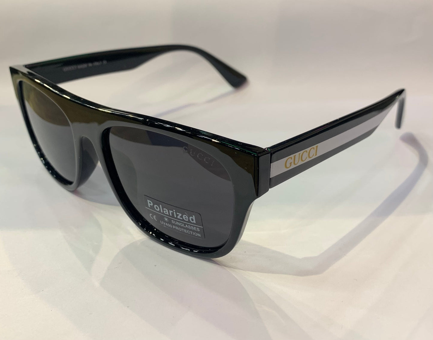 CUG Glossy Black Frame Black Shade sunglass WF 2222 50 18-140