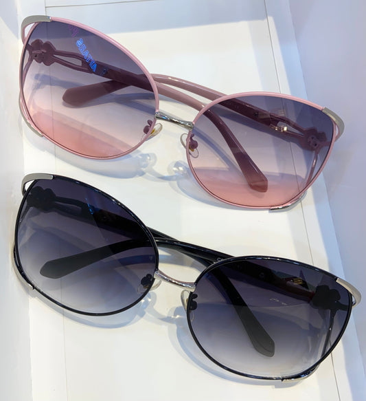 CUG Black Pink Frame Black Pink Shade sunglass CF58241
