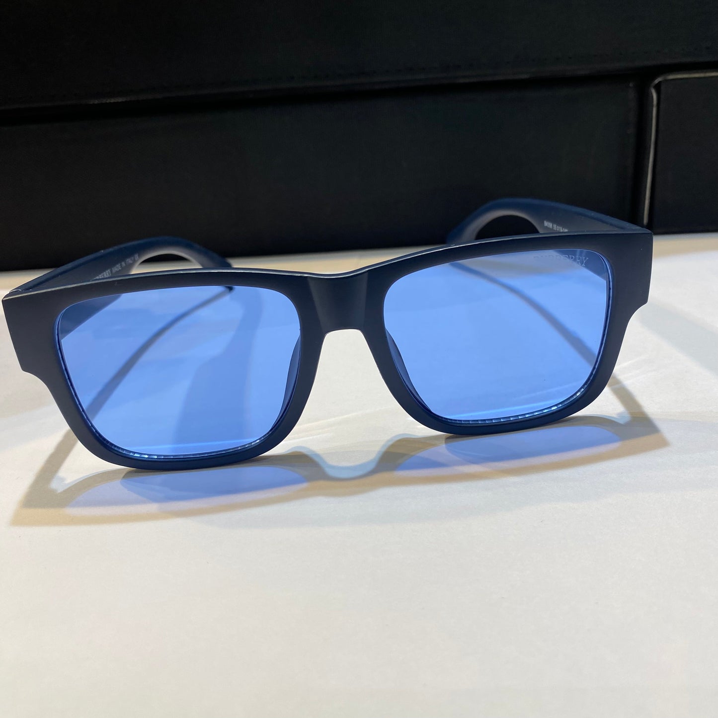 Rub Blue Frame Blue Shade Unisex Sunglass B4358 55 19 140