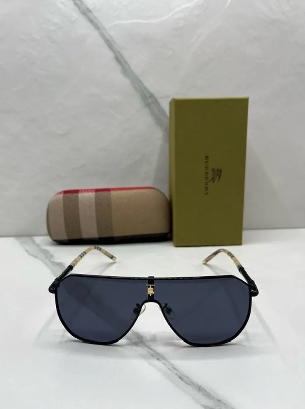 RUB Black Frame Black Shade Sunglass 23068 60 14 142
