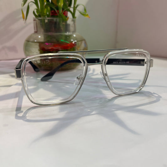 Arp Silver Frame Transparent Shade Heavy Quality Sunglass 880795216142 ￼ ￼