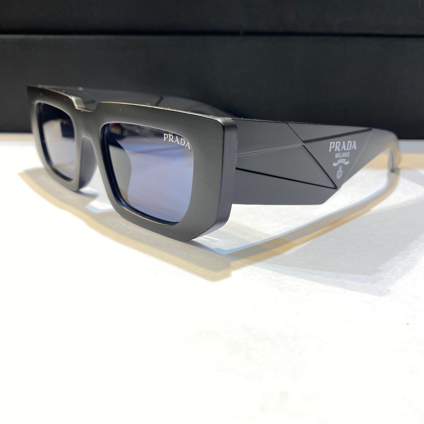 Arp Black Frame Black Shade Unisex Sunglass 98045 52 17-142