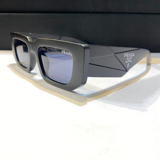 Arp Black Frame Black Shade Unisex Sunglass 98045 52 17-142