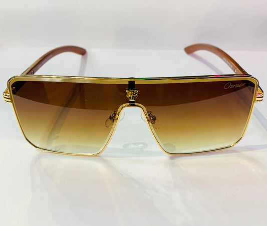 RAC Brown Frame Brown Shade Premium Quality Sunglass 23056 59 13-140