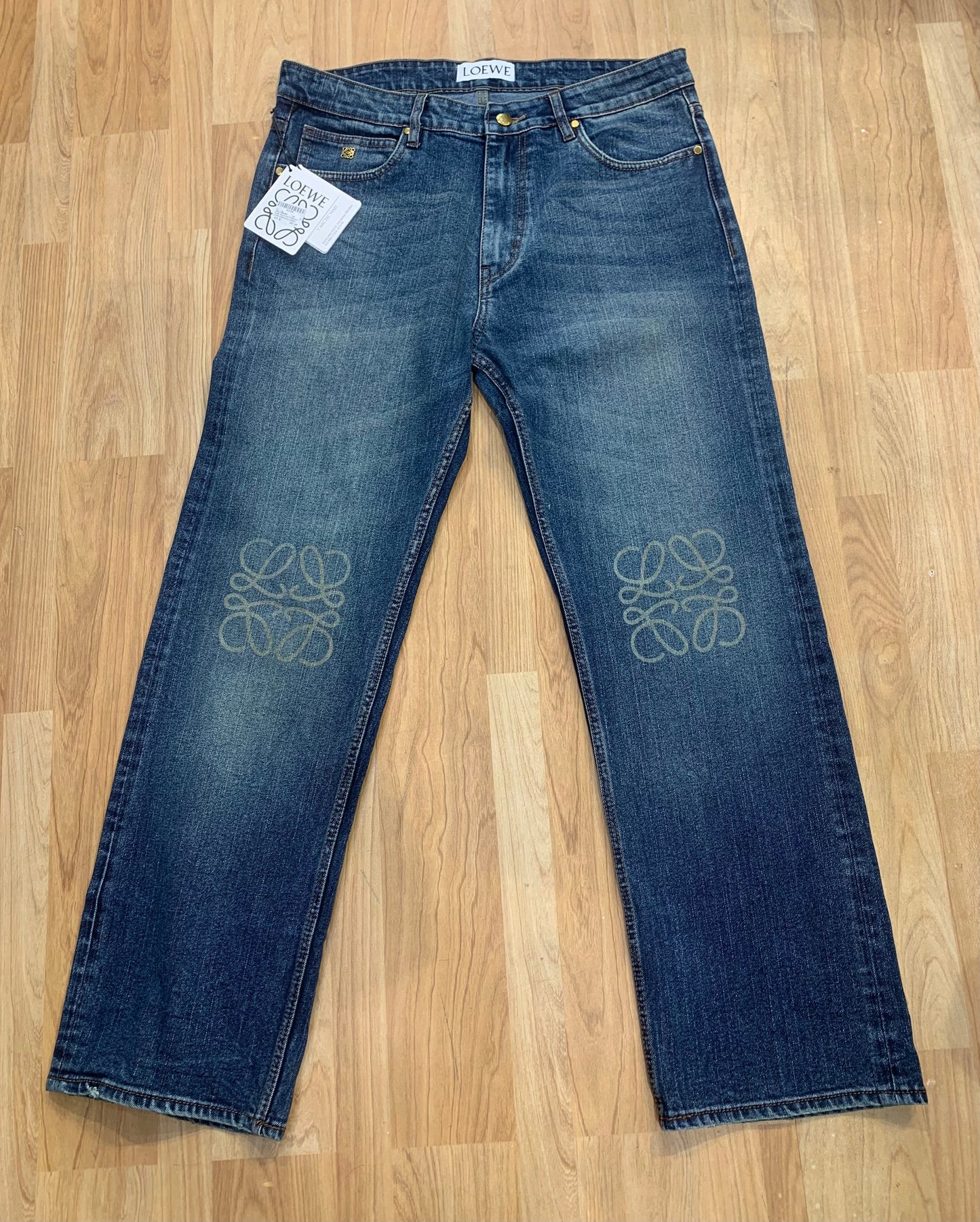 EOL Grey Colour Premium Quality Straight Fit jeans 24805