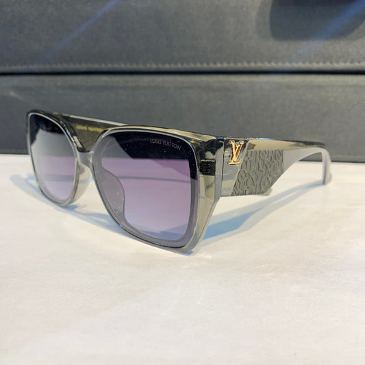 Uol Black Transi Frame Black Shade Unisex Sunglass PC5518 58 15 140 C6