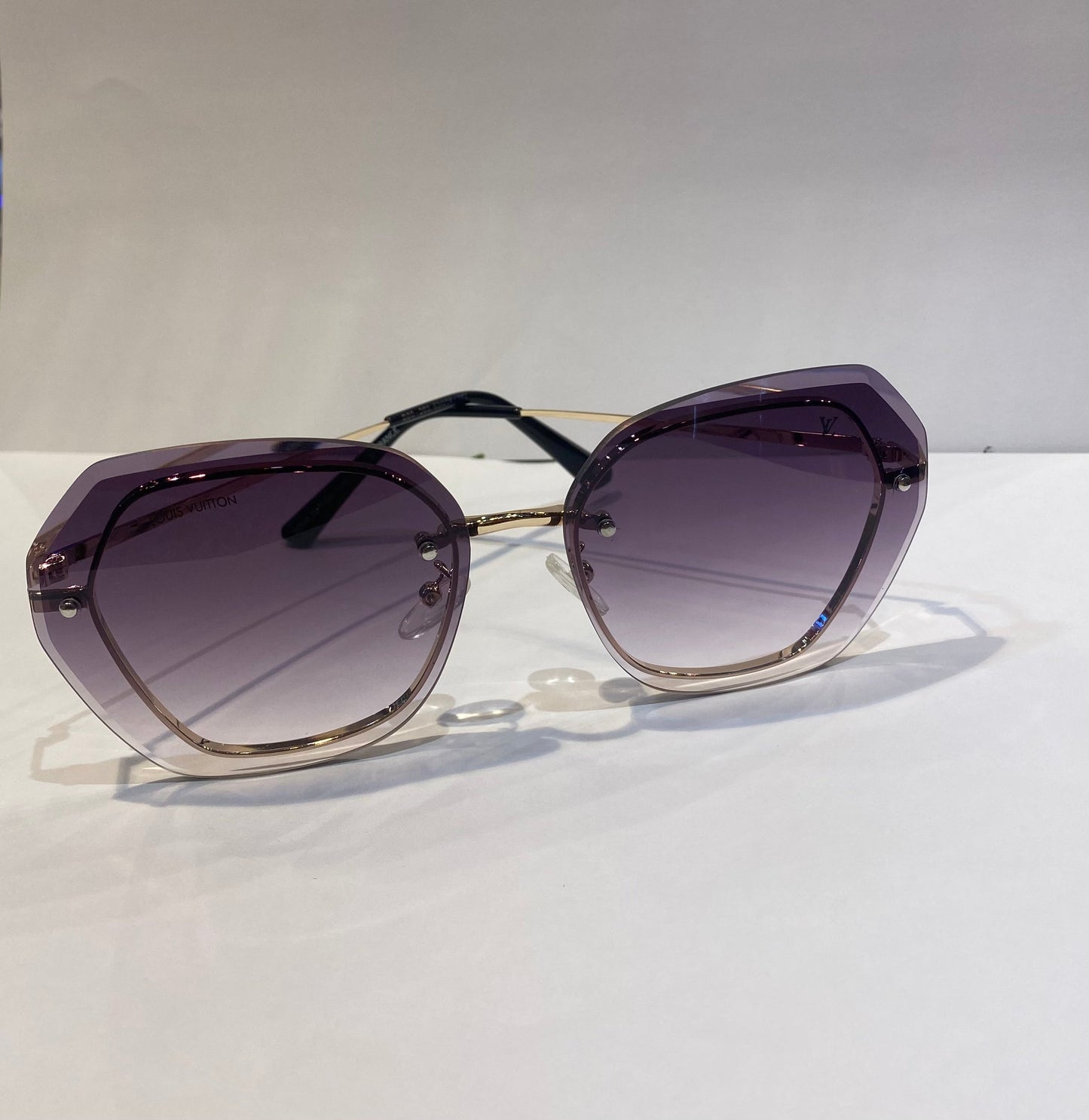 UOL VL Copper Frame Purple Shade Unisex Sunglasses B80 263 63 14 142