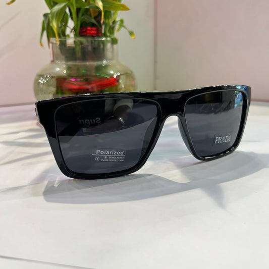 Arp Black Frame Black Shade Heavy Quality Sunglass P973C15816135 ￼