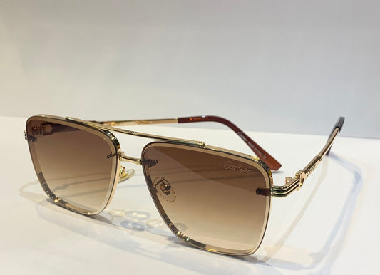 Rac Copper Frame Brown Shade Unisex Sunglass 22391 58 13 138