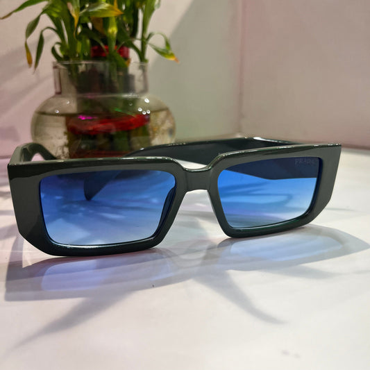 Arp Green Frame Blue Shade Heavy Quality Sunglass white 86785620145