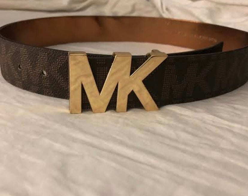 CIM Golden Buckle KM Print Men Belt 201109