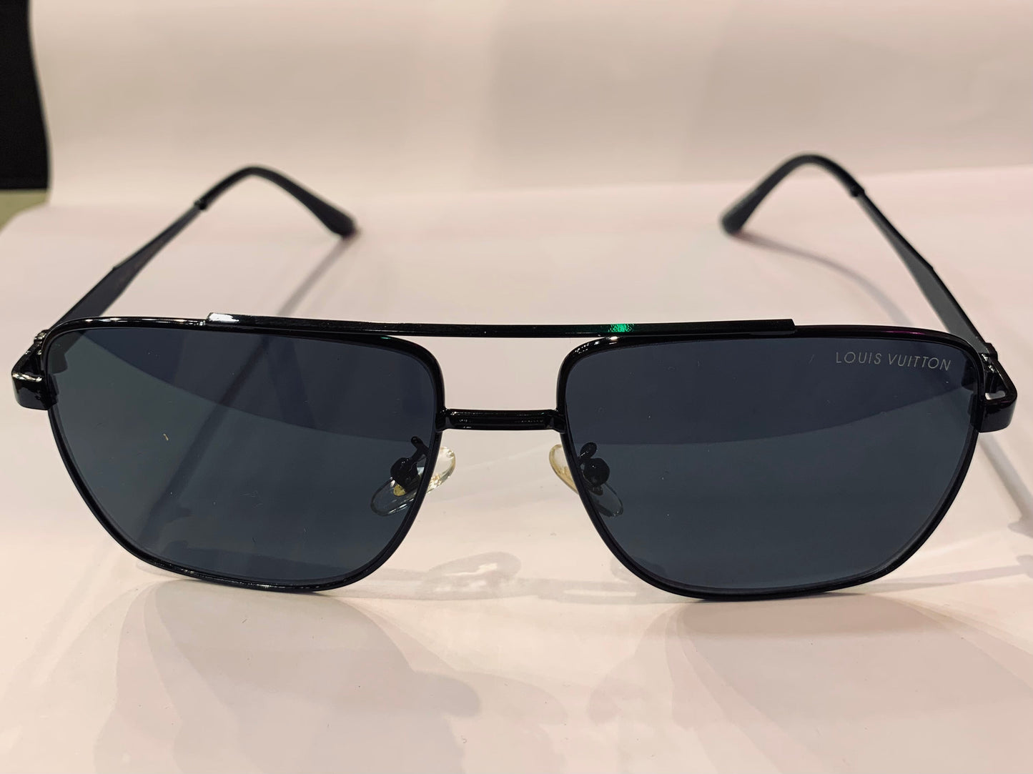 UOL Black Frame Black Shade Premium Quality Sunglasses MY364 58 16-140